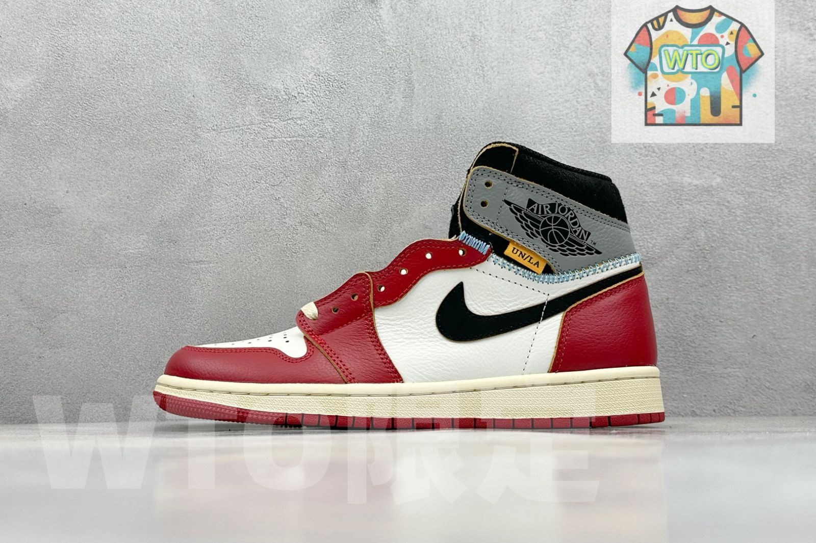 ユニオン × ナイキ エアジョーダン1 レトロ ハイ OG シカゴ シャドウ HV8563-600-WTO輸入2