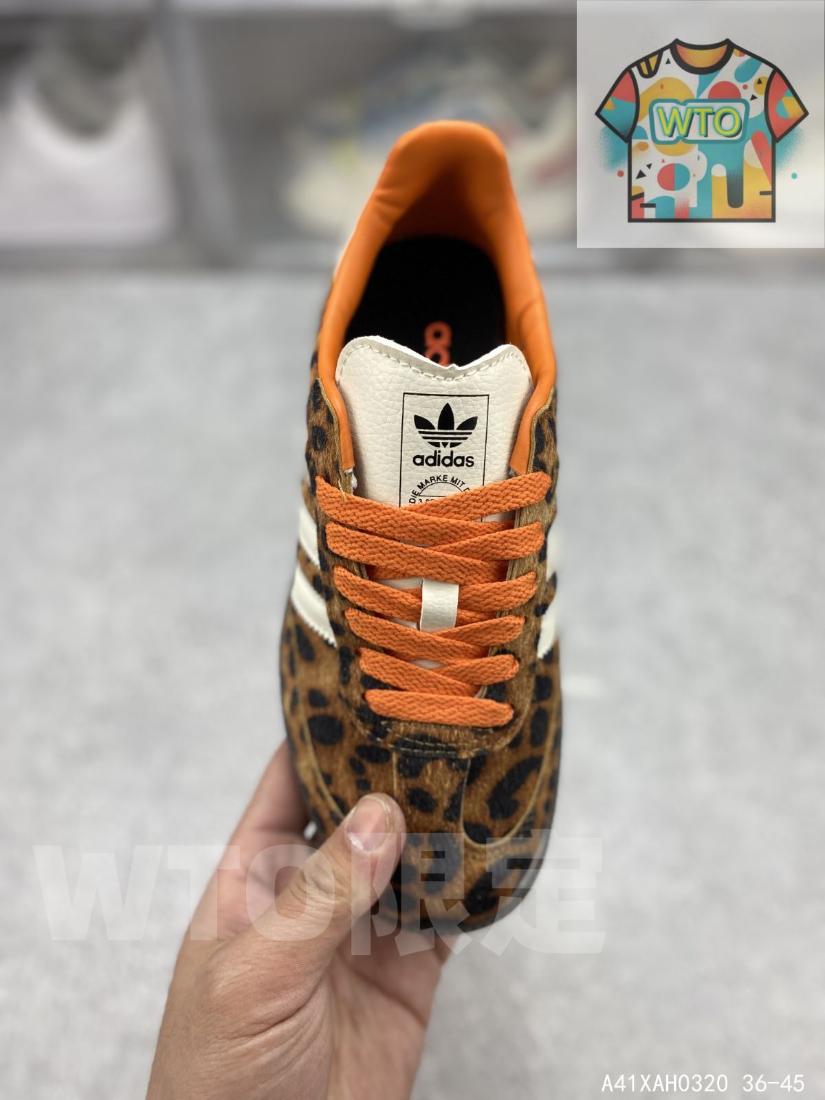 アディダスオリジナルス ウィメンズ サンバ OG レオパード プリラブドレッド JI2734-WTO輸入2