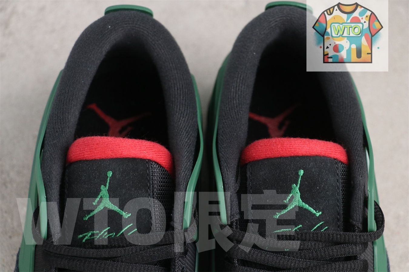  Q 7939-003ナイキ エアジョーダン4 RM ジョージグリーン スニーカー 靴