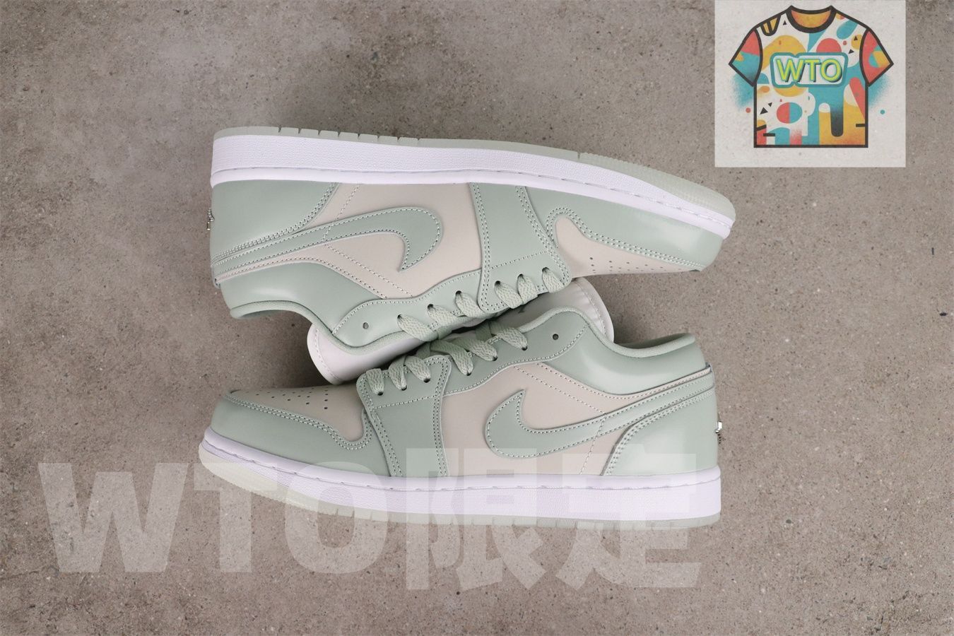  HF 4078 100ナイキ ウィメンズ エアジョーダン1 ロー SE シーフォーム スニーカー 靴