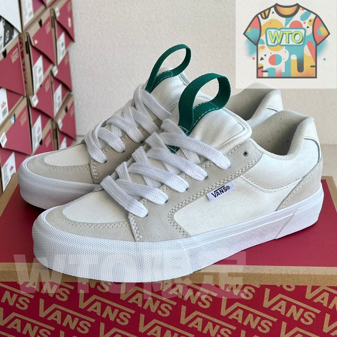 今日 Vans Chukka Push Skate ベージュホワイト プッシュシリーズ ローカット ビンテージ ウレタン カジュアル スケートシューズ 米白緑 在庫 の な価格です WTO輸入2