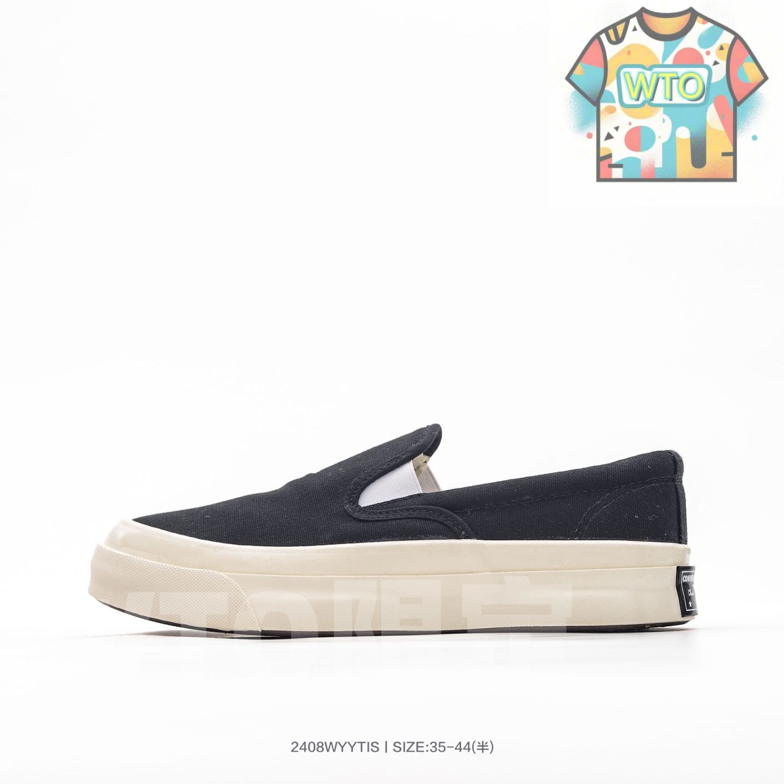 今日 Converse Deck Star Slip On 67 Black White 日版 ロートップ キャンバス レジャー スニーカー 在庫 の な価格です