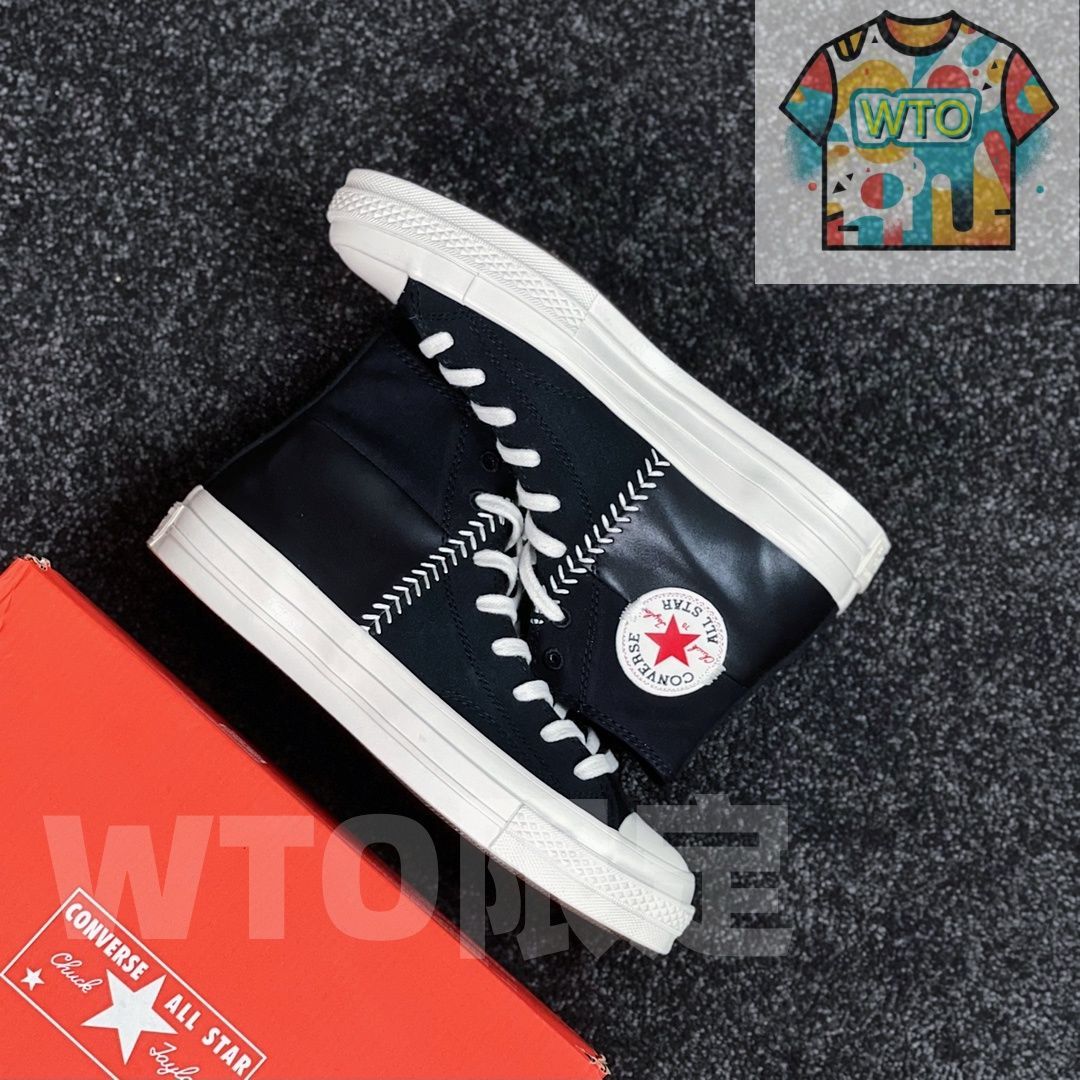 今日 Converse Chuck 1970 s 復古レザーパネル デコンストラクションスニーカー 在庫 の な価格です WTO輸入2 夏祭り向け 入学祝い