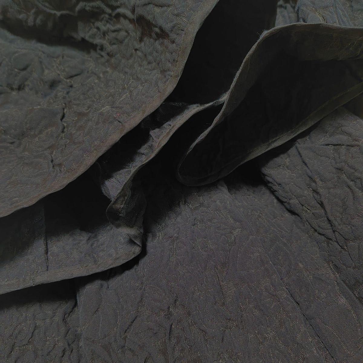 クルーネック シワ加工