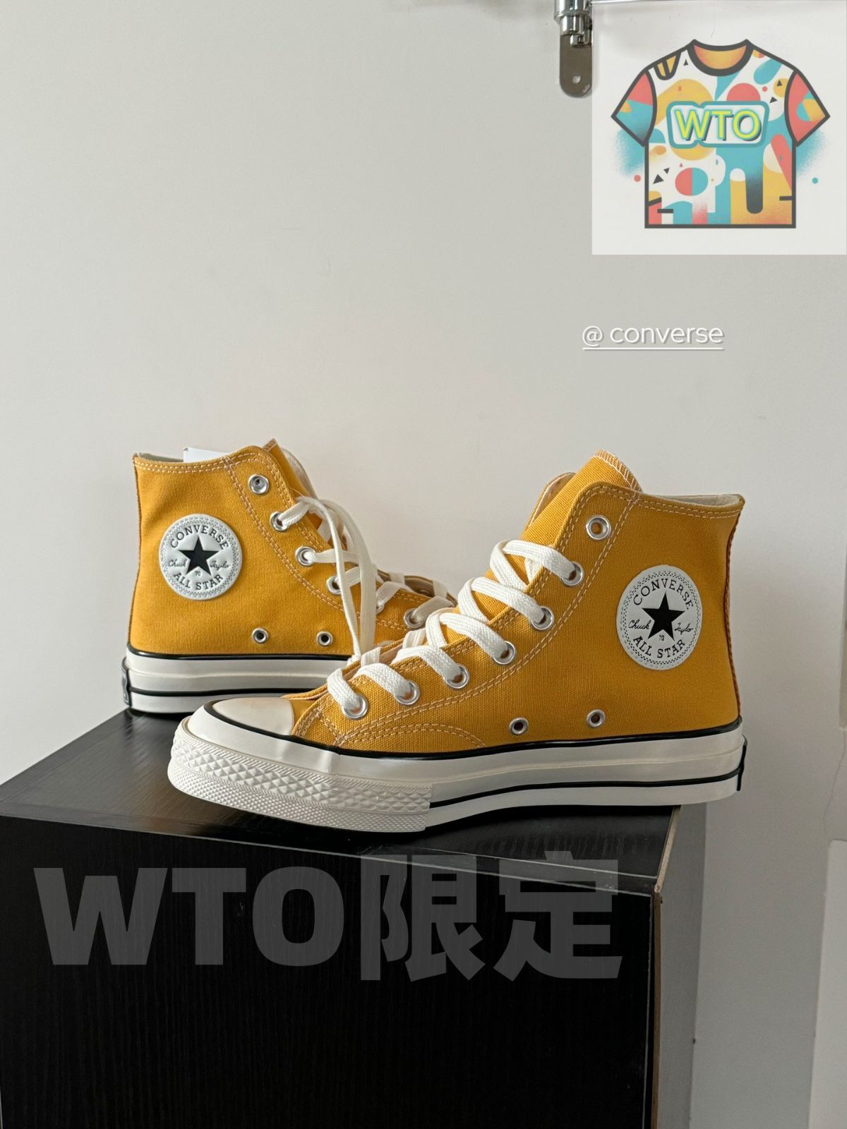 今日 Converse Chuck Taylor All Star 1970 s ハイカット カンバスシューズ イエロー 在庫 の な価格です -WTO輸入2