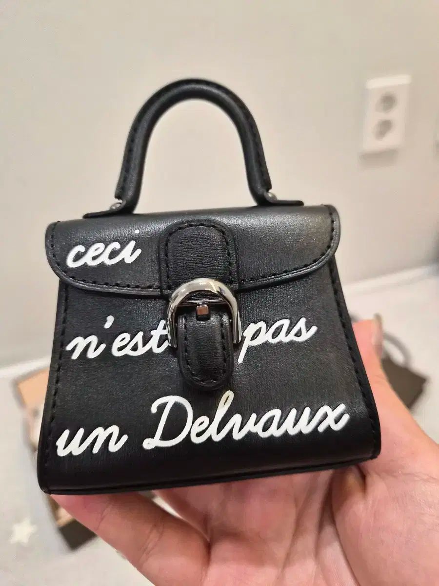 Delvaux デルヴォー ブリヨン バッグチャーム キーホルダー マグリットエディション