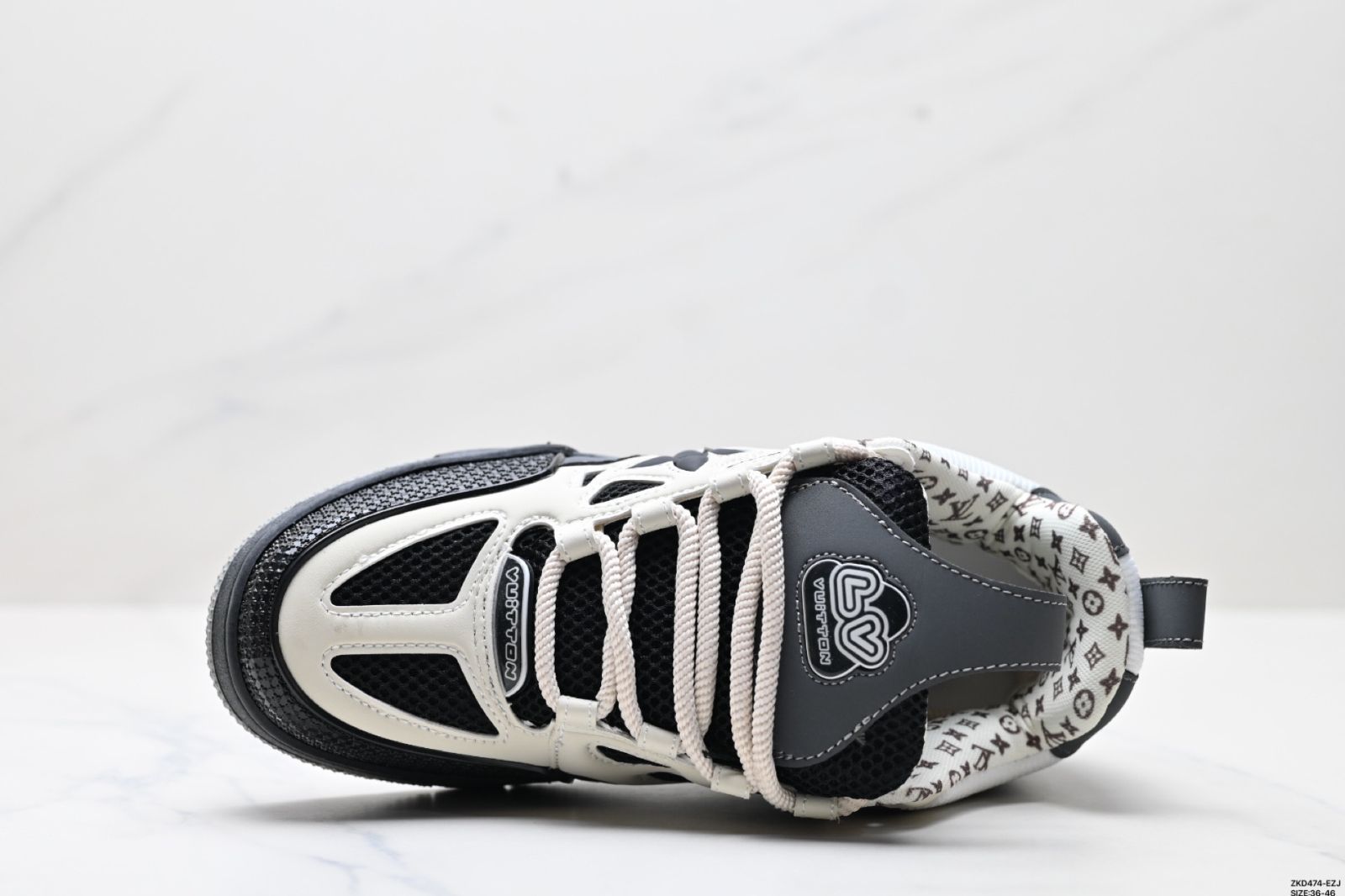 全新 LV スケート メンズ&レディース スニーカー モノグラム レザー スケートシューズ02