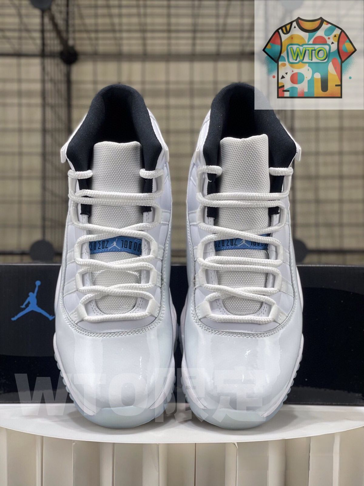 お げ 即 ナイキ NIKE AIR JORDAN 11 RETRO 378037-117 スニーカー-WTO輸入-WMF37