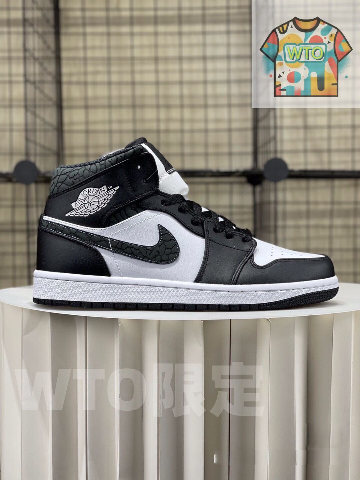 お げ 即 Nike Air Jordan 1 Mid 男女兼用 並行輸入 ジョーダン-WTO輸入-MCD82