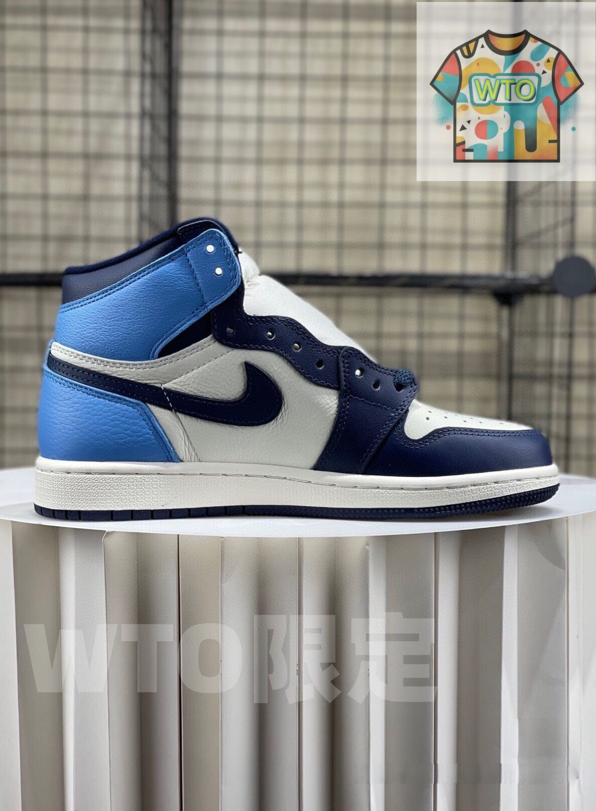お げ 即 Nike Air Jordan 1 Retro High OG Obsidian AJ1