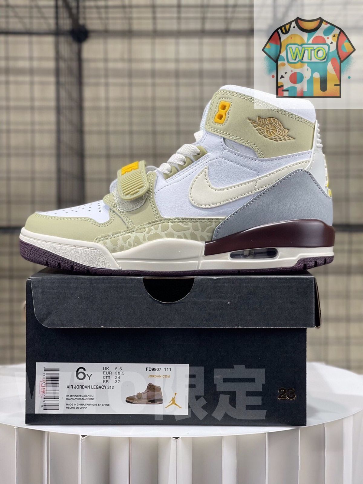 お げ 即 Nike Air Jordan Legacy 312 fb9907-111 男女兼用-WTO輸入-QLJ22