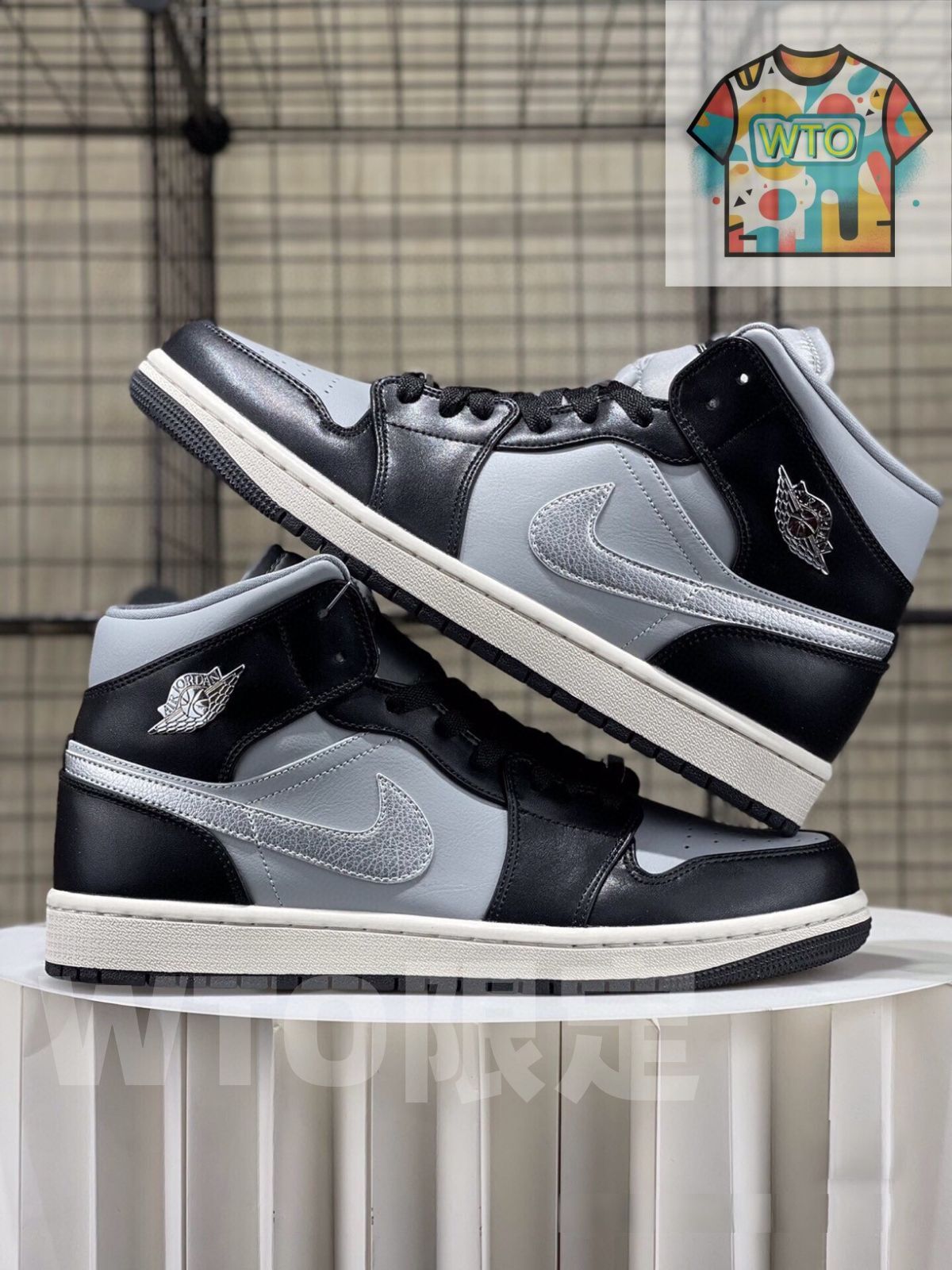 お げ 即 Nike Air Jordan 1 High Mid 男女兼用-WTO輸入-OJL70