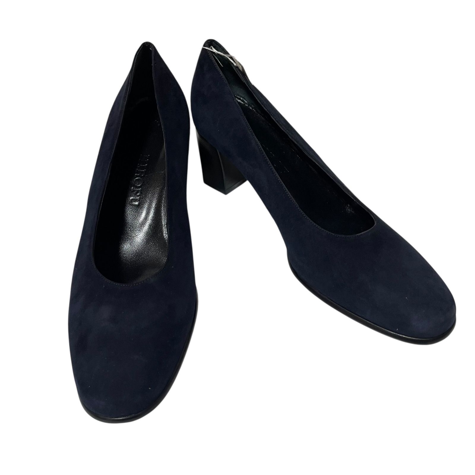 Z1596【美品】HIROFU ヒロフ スエードパンプス コートシューズ