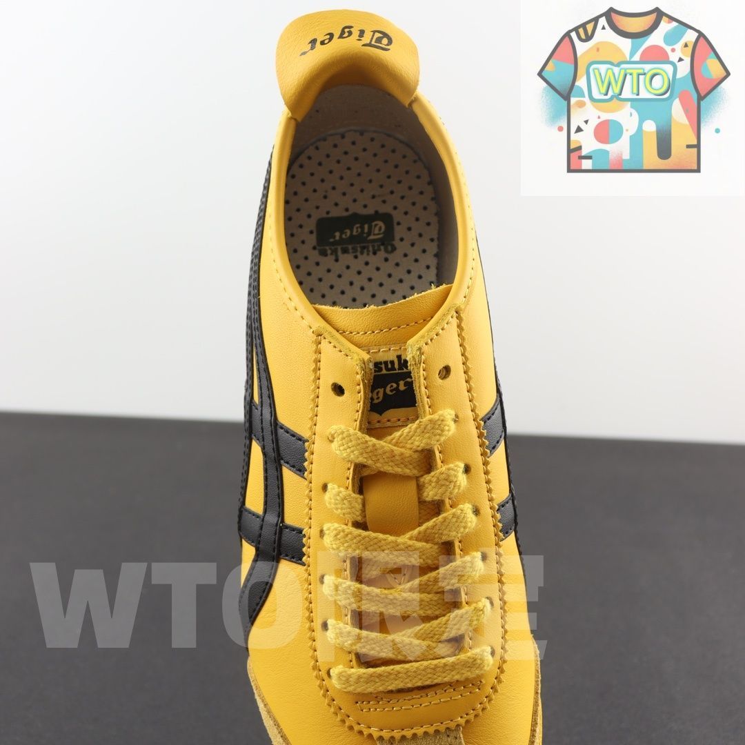  オニツカタイガー メキシコ66 イエロー ブラック 751 スニーカー 靴