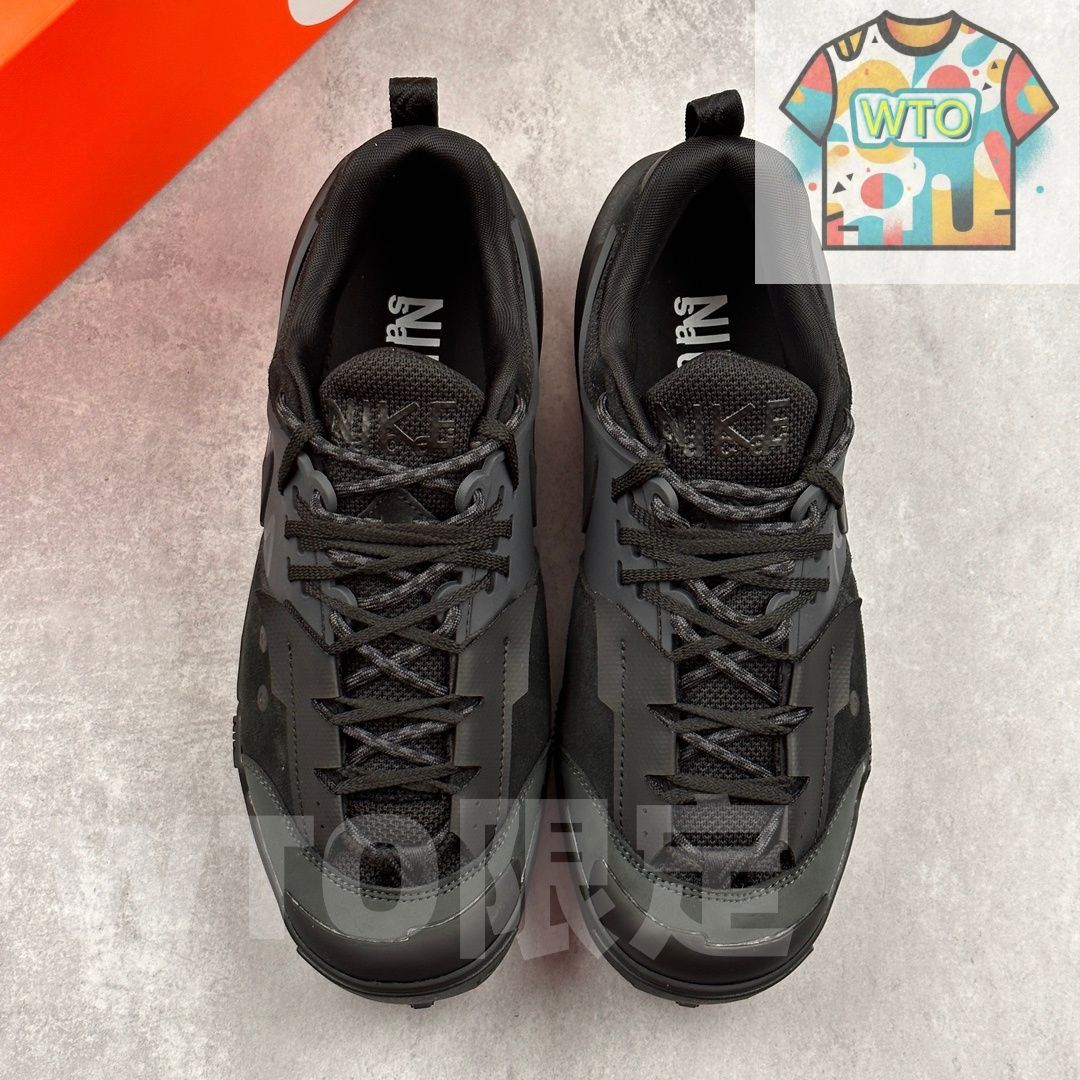 サカイ × ナイキ ゼガマドーム ブラック HQ8618-001