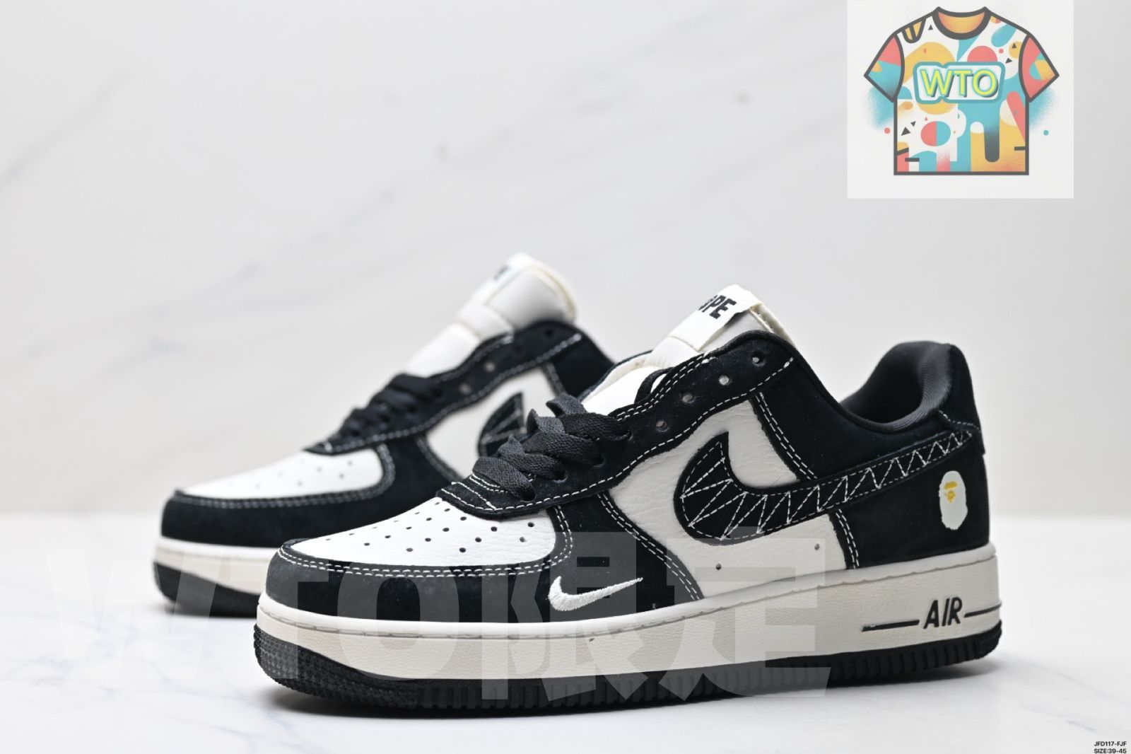  今日 Nike Air Force 1‘07 ロートップ ユニバーサル レジャー - スポーツ用 スニーカー 三つ折り財布 折り財布