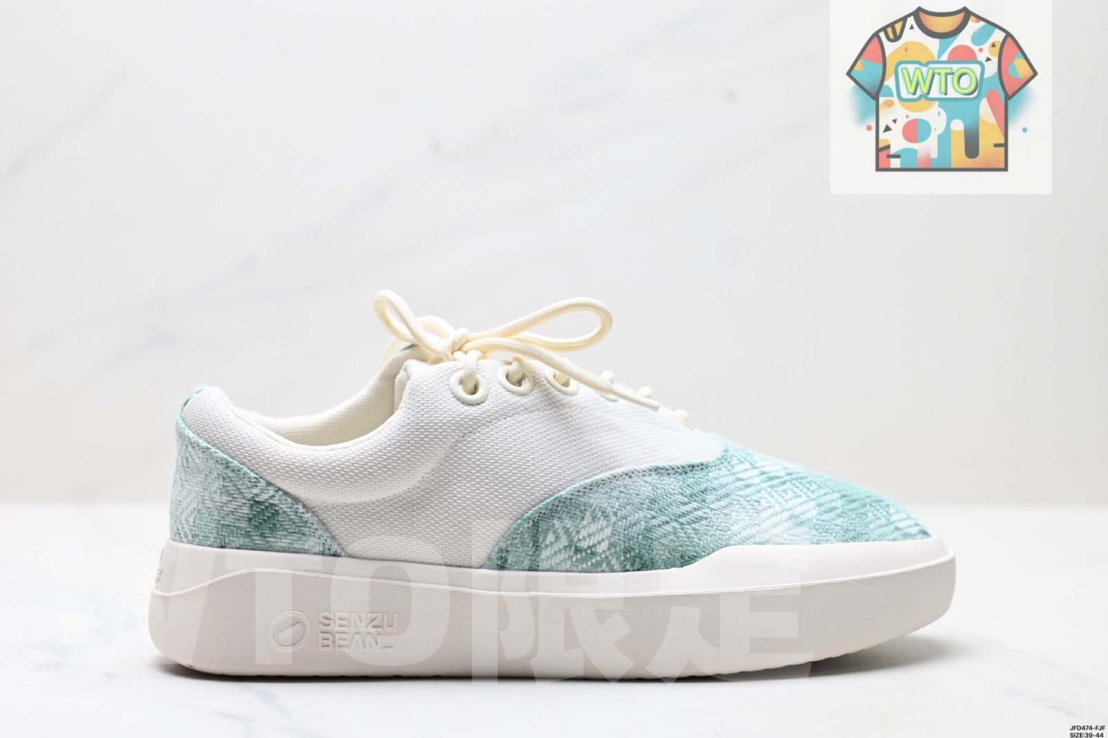 今日 SENZU BEAN SLANT 仙豆 夏季透気 流れ飾り 滑り止め クッション ロートップ SZB 厚底 ハイヒール フラットシューズ トレンド