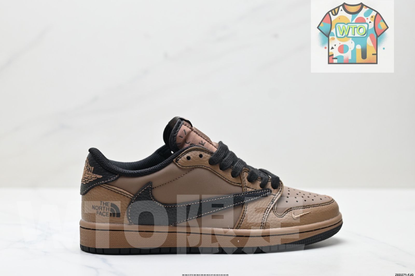 今日 NIKE 在庫 価格 Nike Air Jordan 1 x Travis Scott AJ1 倒勾 一倒 ‘DIY’定制 低 文化 球鞋が登場