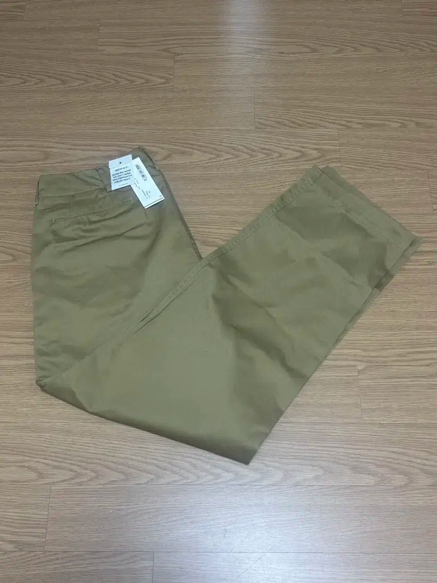 34 nanamica ワイド チノ パンツ タン TAN