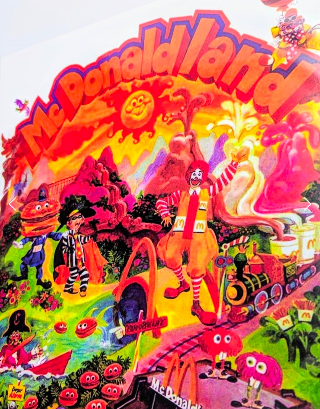 ☆ちょうどいいB4ポスター【 マクドナルド McDonadLand マクドナルド