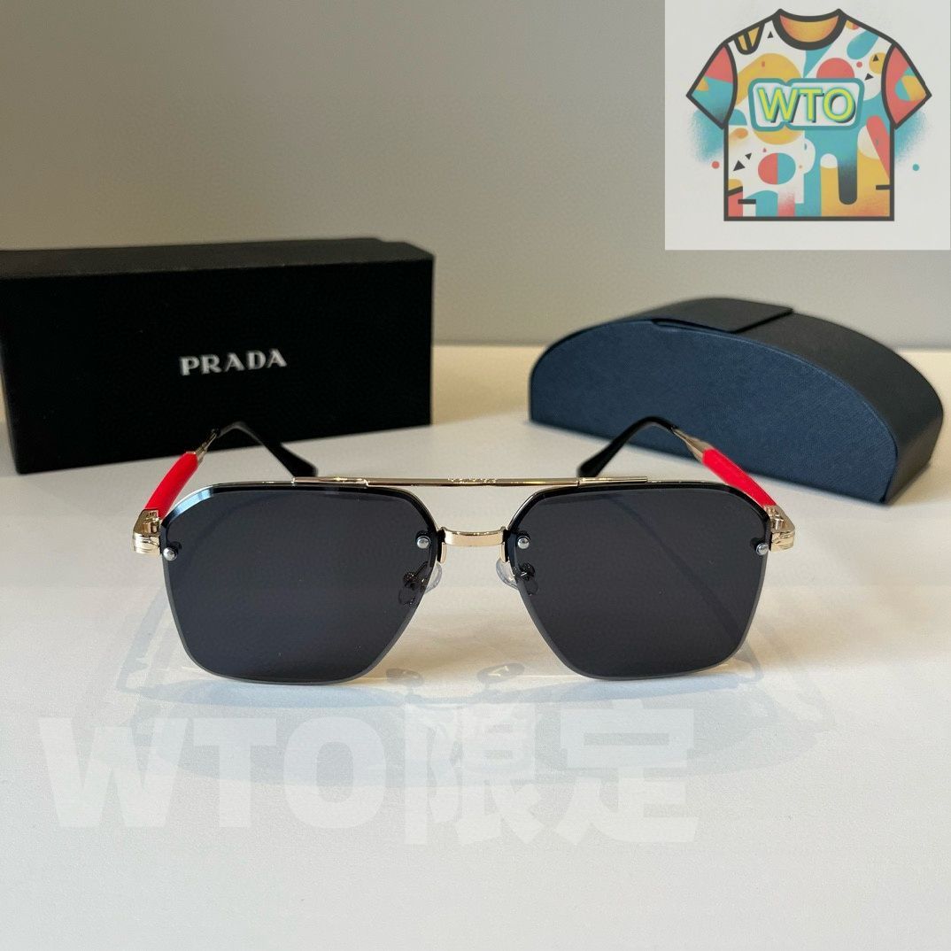 Prada 偏光サングラス メンズ01