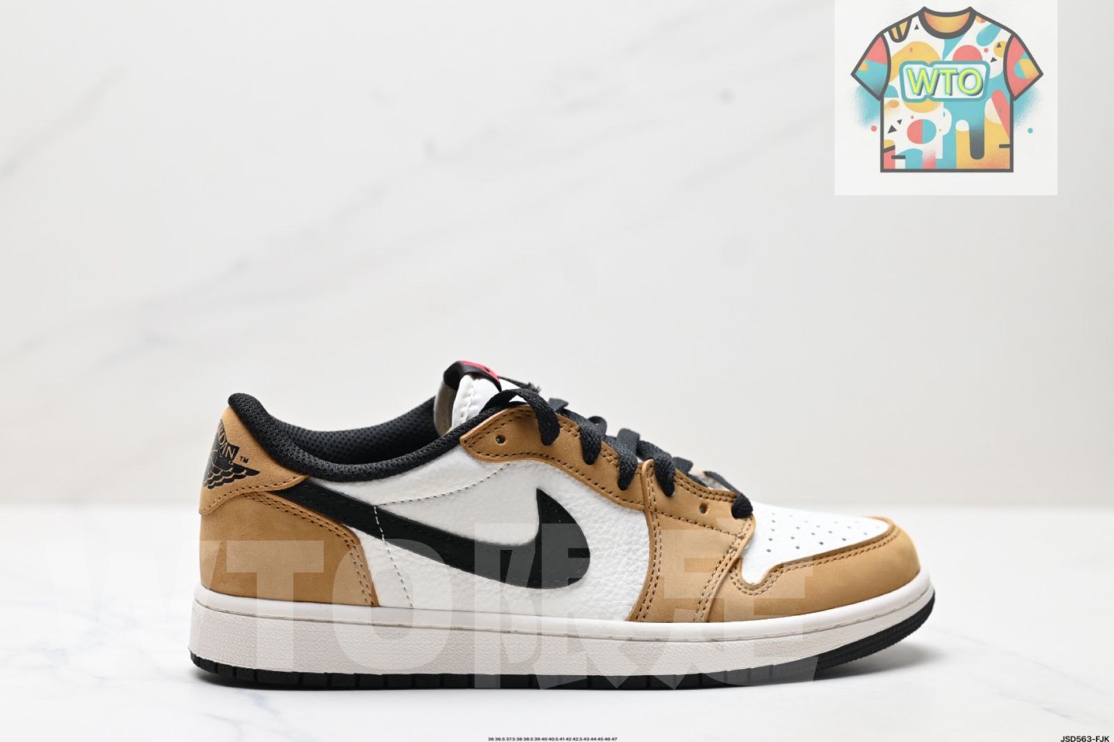 ナイキ エア ジョーダン 1 レトロ ロー OGAJ1 ジョーダン 1 ロートップ レジャー ボードシューズ-WTO輸入4