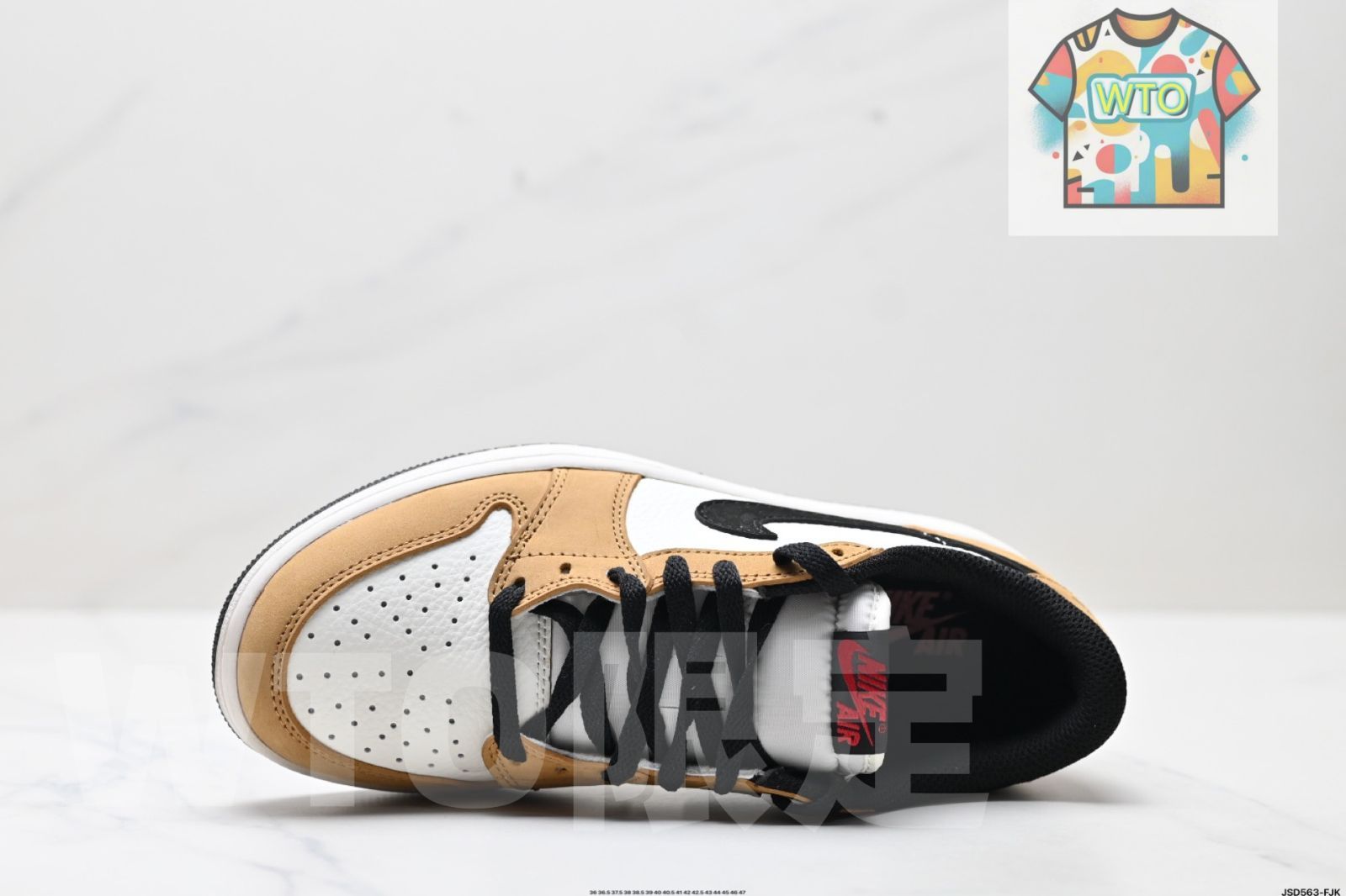 ナイキ エア ジョーダン 1 レトロ ロー OGAJ1 ジョーダン 1 ロートップ レジャー ボードシューズ-WTO輸入4