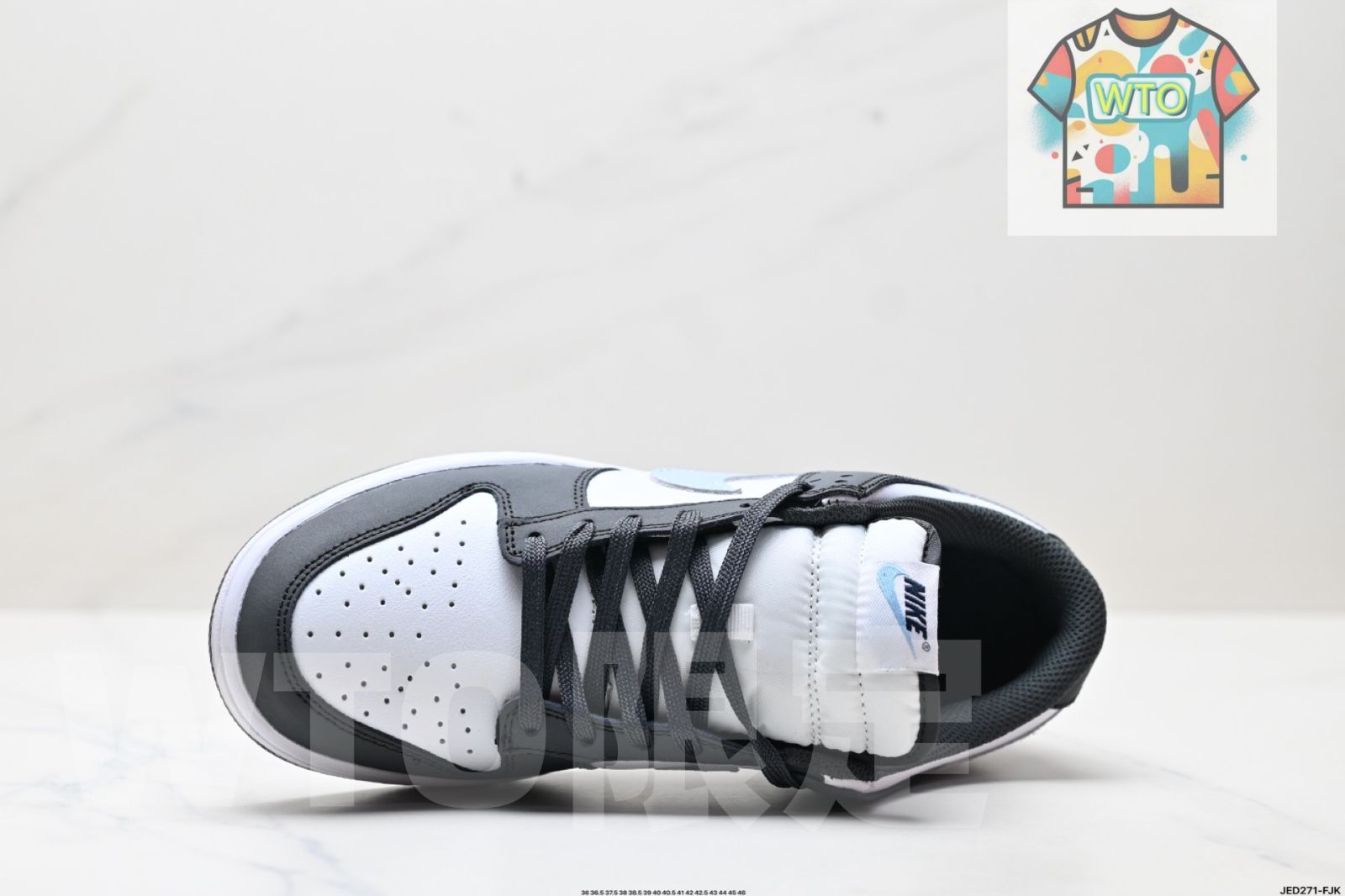 ナイキ NIKE DUNK LOW ダンク ロー シリーズ ビンテージ ロートップ レジャー スポーツ スケート ボードシューズ-WTO輸入4