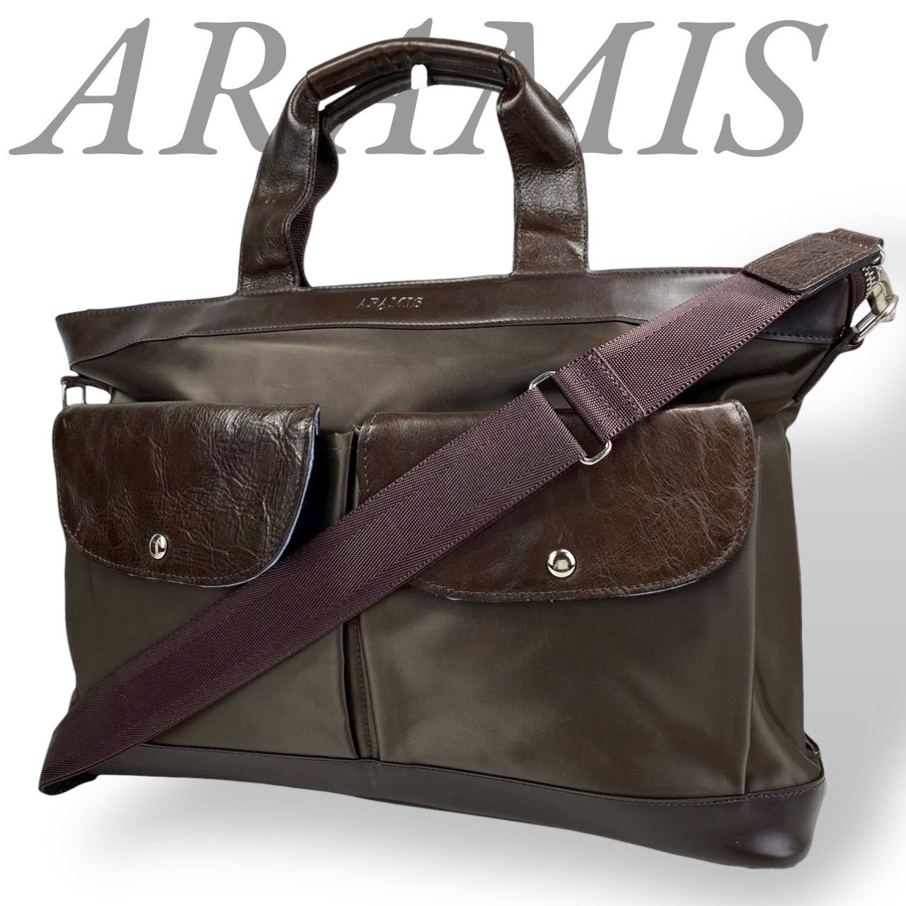B4001】ARAMIS アラミス ハンドバッグ ショルダーバッグ 2way ナイロン 