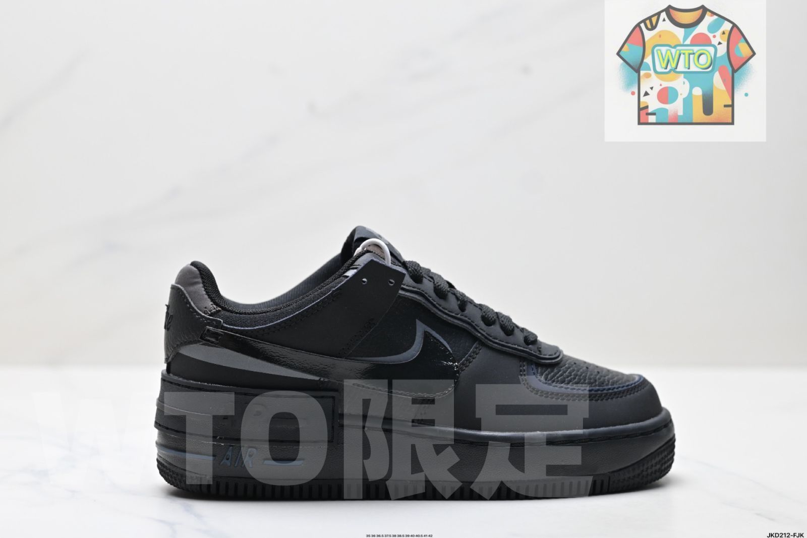 ナイキ NIKE WMNS Air Force 1 Shadow 新少女系デコンストラクティヴィズムデザインのマカロン エアフォースワン 軽量ハイインソールロートップ マルチマッチ なスケートシューズ -WTO輸入4