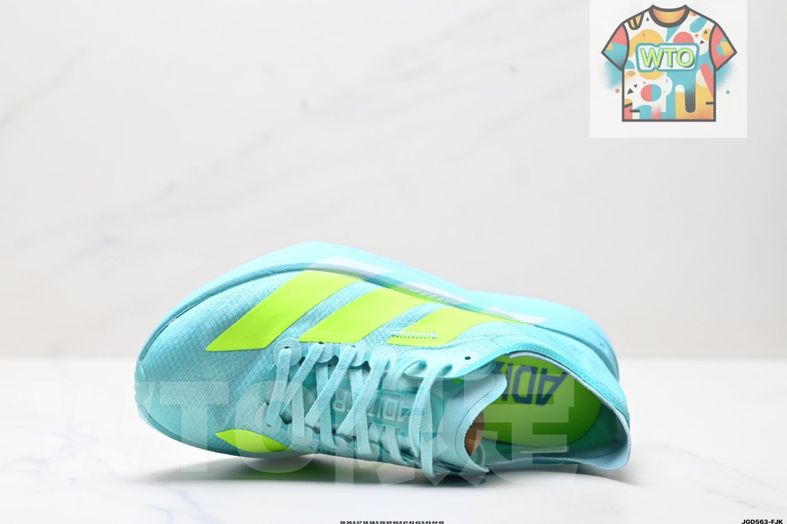 アディダス Adizero Adios Pro 4M マラソンフライラインジャカー 軽量通気性の良いカジュアルスポーツランニングシューズ-WTO輸入4