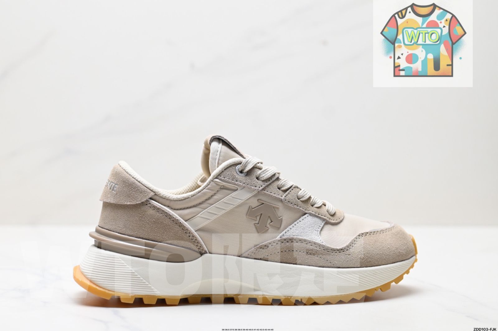 デセンテ DESCENTE DUALIS 都市通勤 DSR スタイリッシュな滑り止めロートップ レジャーシューズ-WTO輸入4