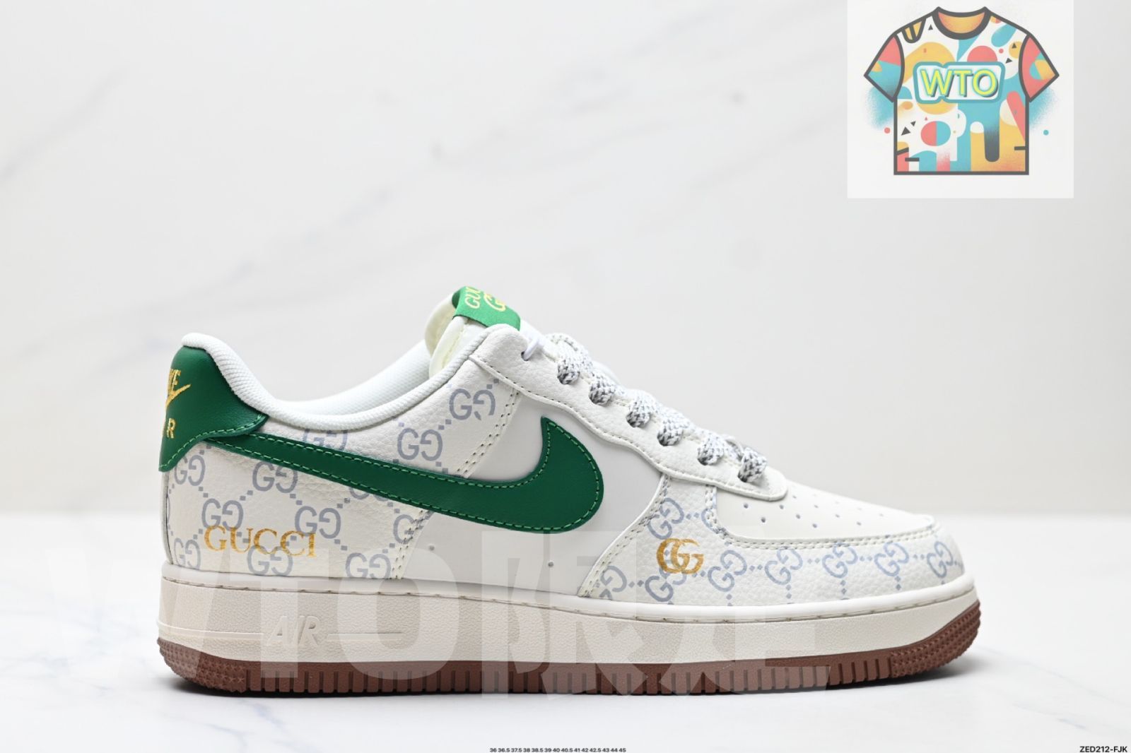 NIKE AIR FORCE 1‘07 LV8. The original last and cardboard are to create the pure low - top Air Force 1 style.-WTO輸入4