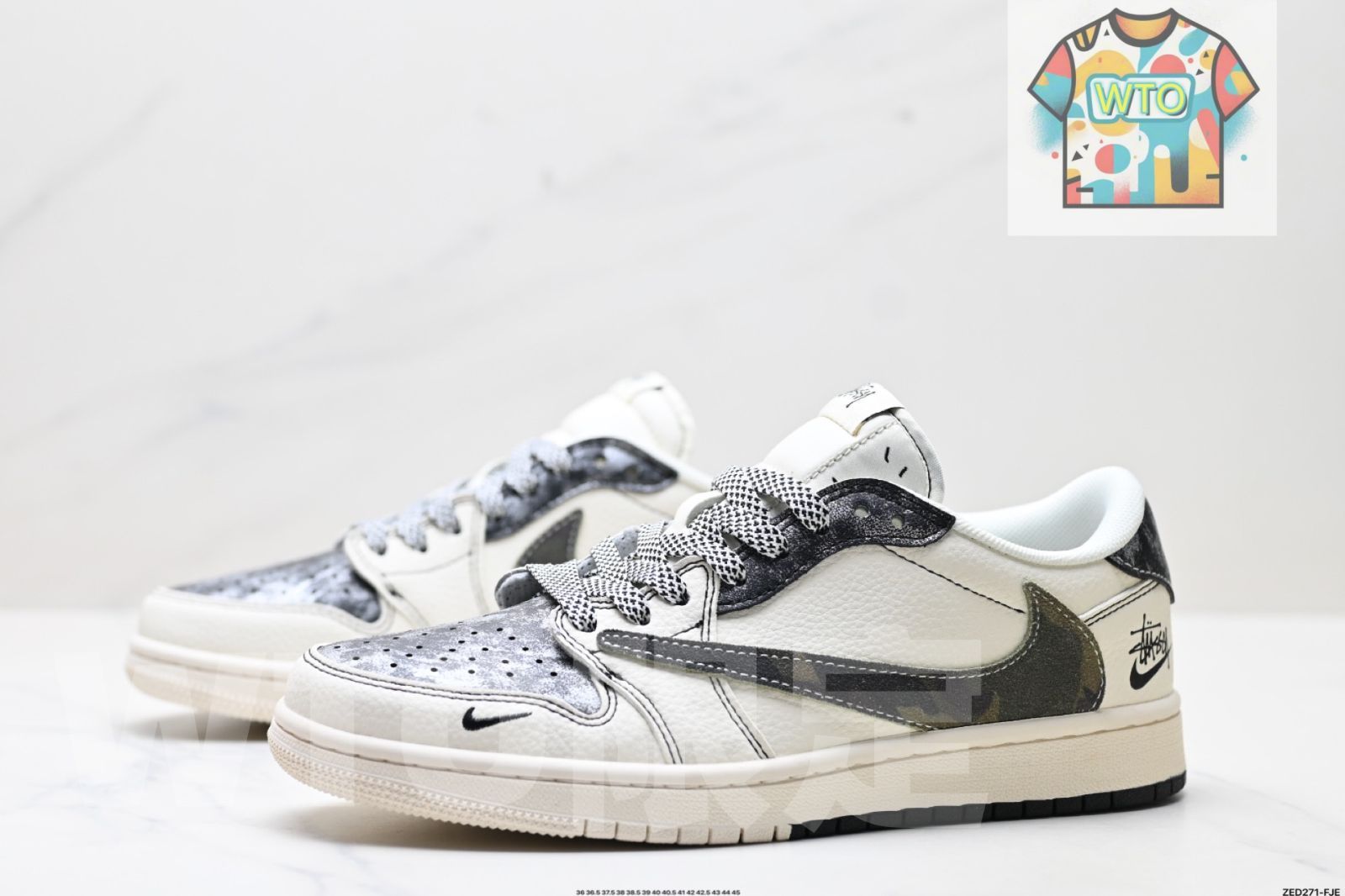 【最短翌日配送】 リバース モカ AJ1 TS ライトニング コラボ リバースフック ローカルチャー バスケットボールシューズ