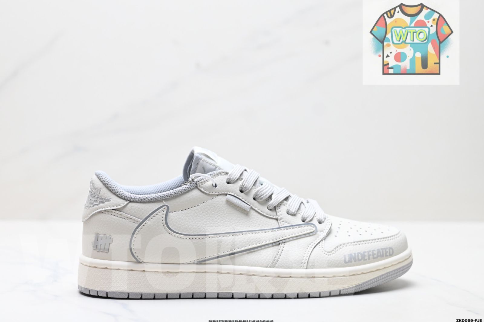 Travis Scott x Air Jordan 1 Reverse Mocha AJ1 Low Top Cultural Basketball Shoes