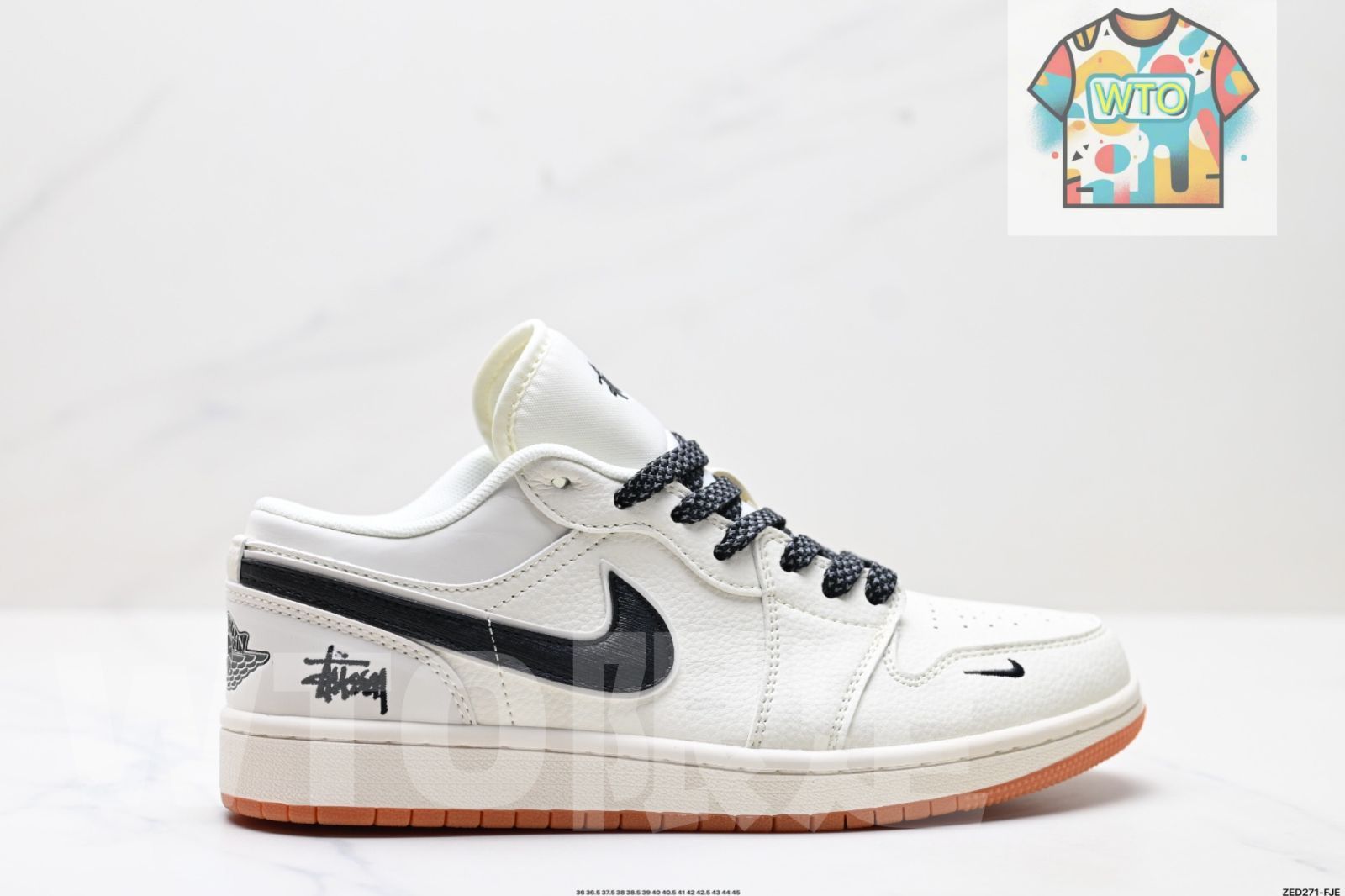 Nike Air Jordan 1 Low AJ ジョー ロートップカジュアルスニーカー