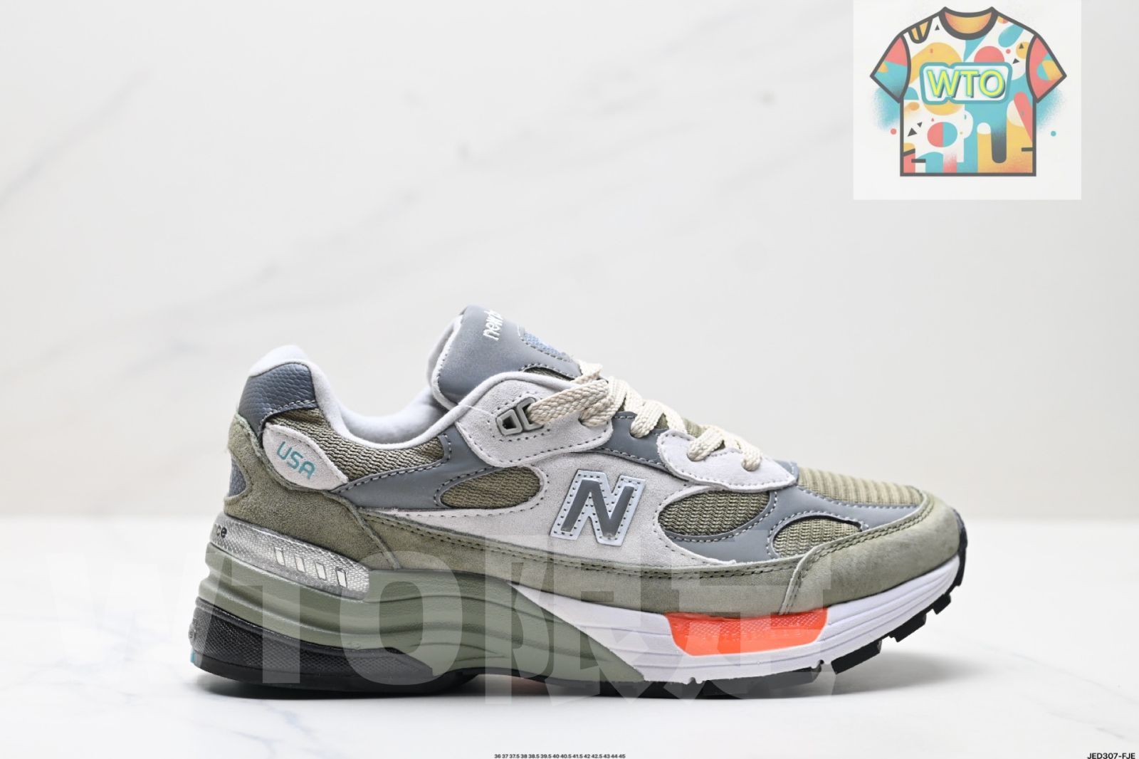 Jound × Balance 992 ニュー ンス レトロスタイルの靴