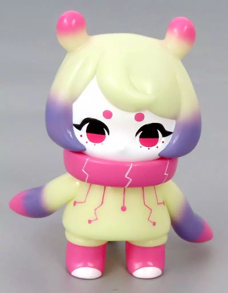 デンシタコ3号 深海生物調査カラー ピンク ソフビ 日ノ元重工 蓄光