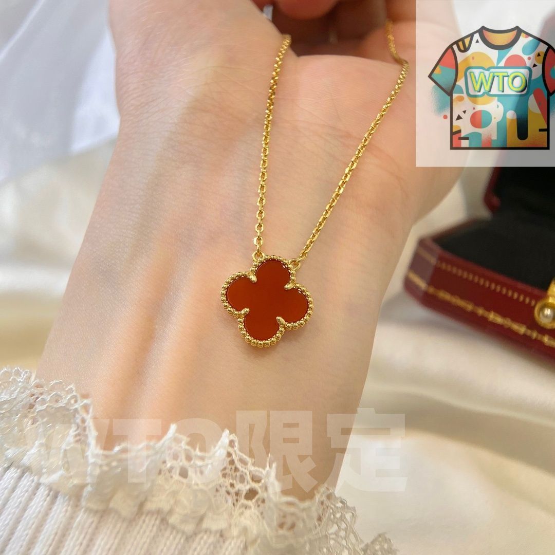 スウィート アルハンブラ ペンダント カーネリアン ヴァン クリーフ-アーペル Van Cleef - Arpels ｜