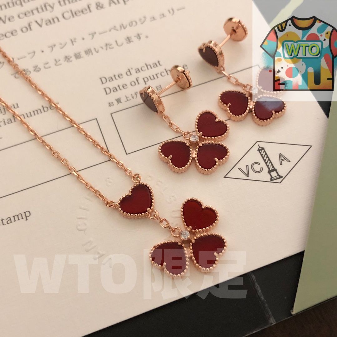 スウィート アルハンブラ エフイヤージュ ピアス ヴァン クリーフ アーペル Van Cleef Arpels WTO輸入1