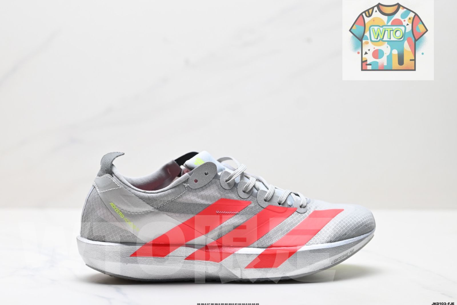 Adidas Adizero Adios 9 M アディダス アディゼロ アディオス 9 M マラソン向けフライラインジャカー素材を採用した軽量通気性のあるレクリエーションスポーツランニングシューズ