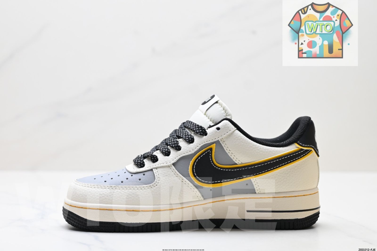 なローカットエアフォースのモデルを作成