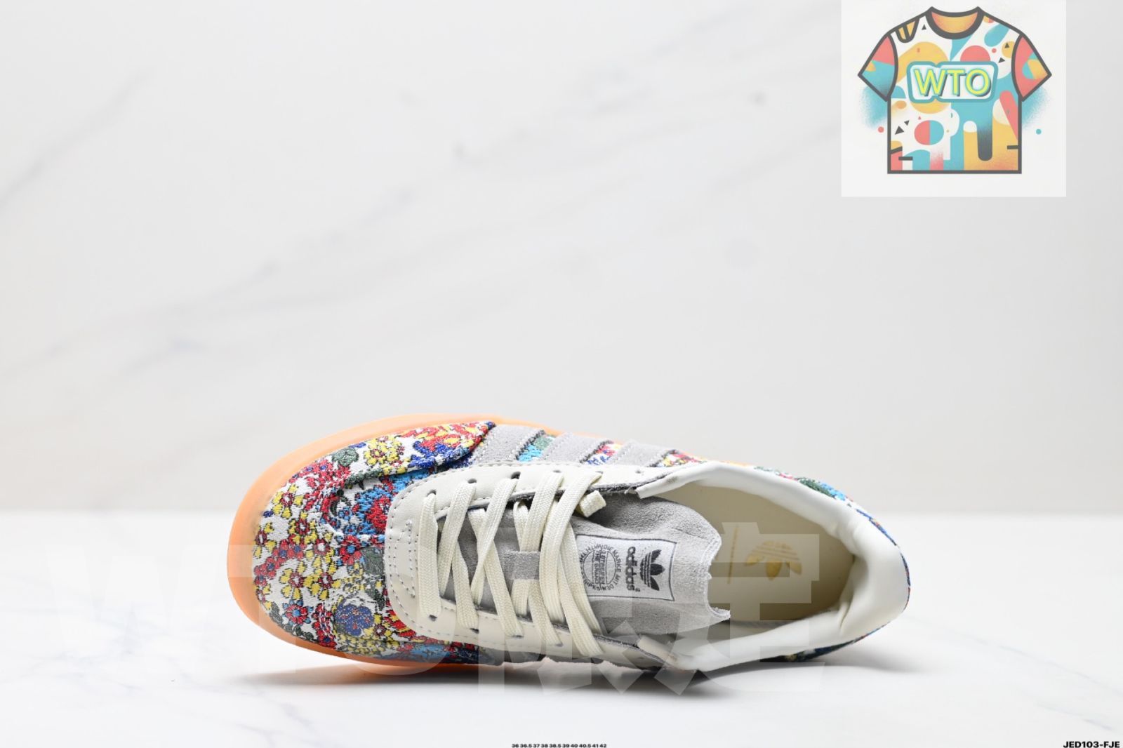 Adidas Originals Gazelle Indoor アディダス オリジナルズ ガゼル インドア クローバー柄のカジュアルな滑り止め 耐磨耗性のローカット スケートシューズ