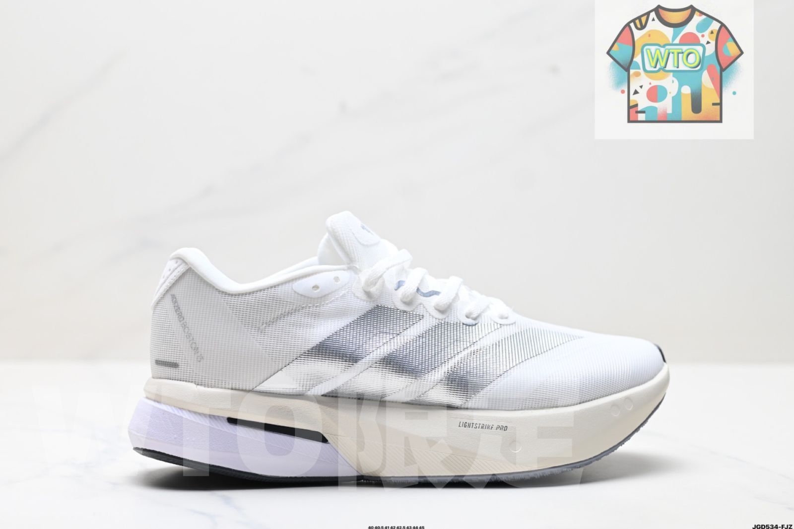 Adidas アディダス アディダス adizero BOSTON 13 透気性の良いメッシュ レース ランニングシューズ Boost クッション ソール