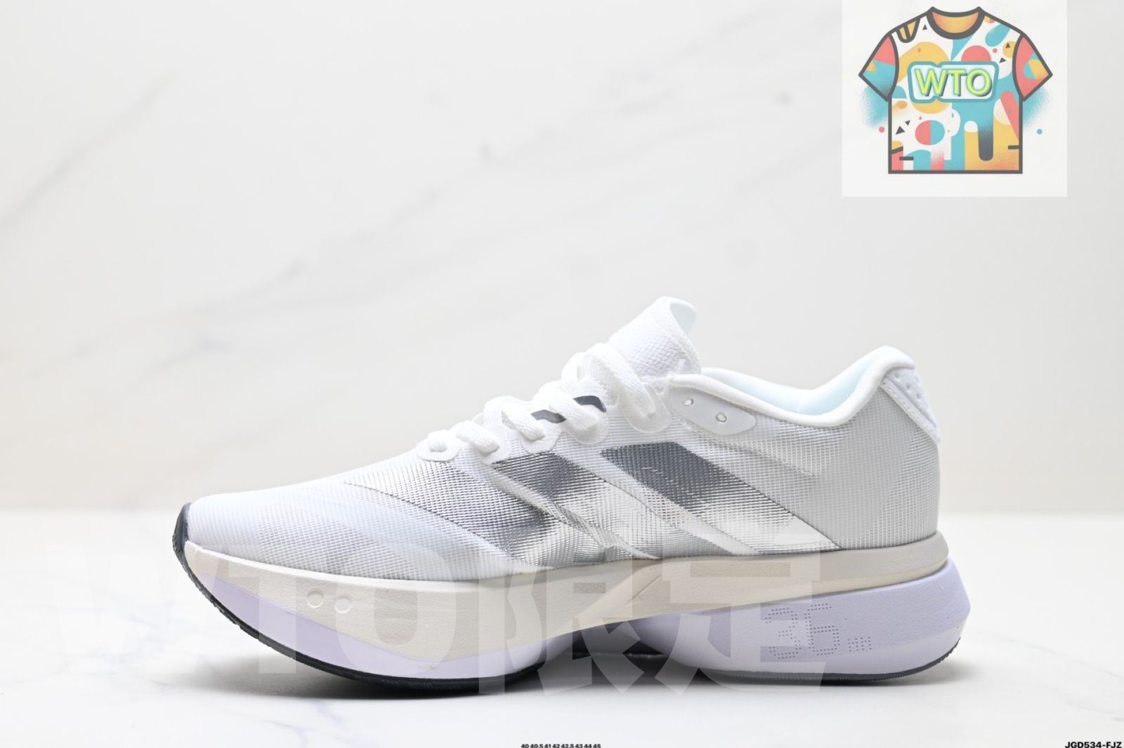 定評のある Adidas アディダス アディダス adizero BOSTON 13 透気性の良いメッシュ レース ランニングシューズ Boost クッション ソール 全品本物!