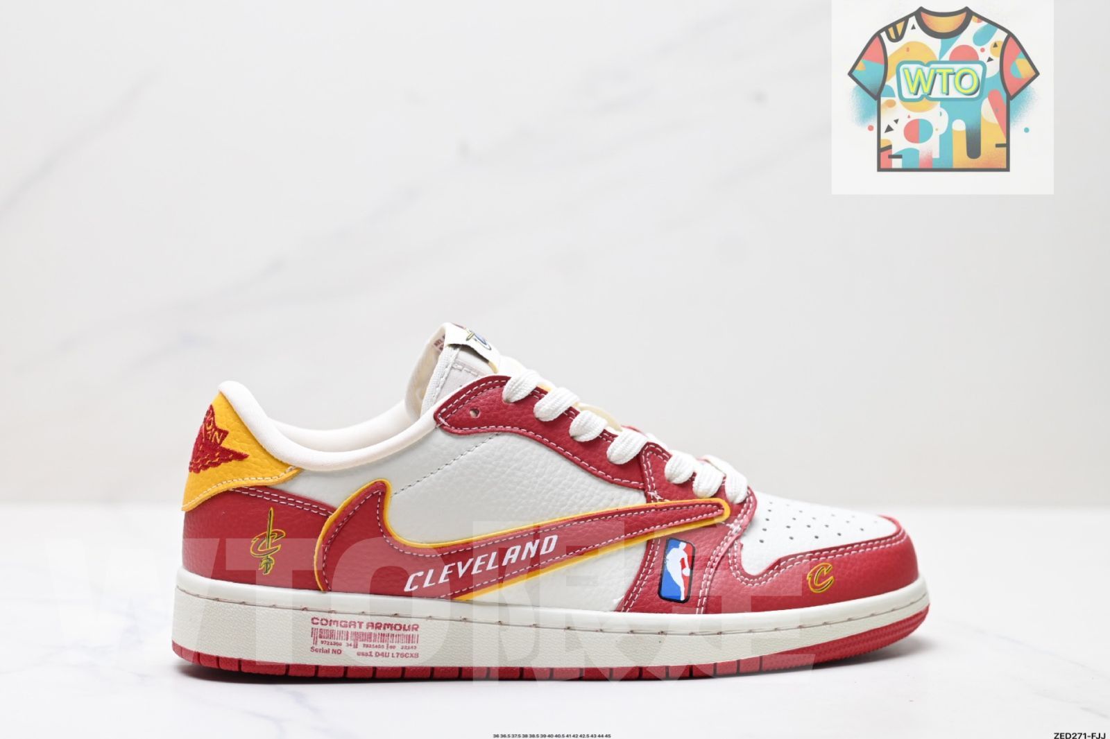 Travis Scott x Air Jordan 1 Reverse Mocha AJ トラヴィス スコット エア ジョーダン リバースモカ ライトニング バスケットボールシューズ