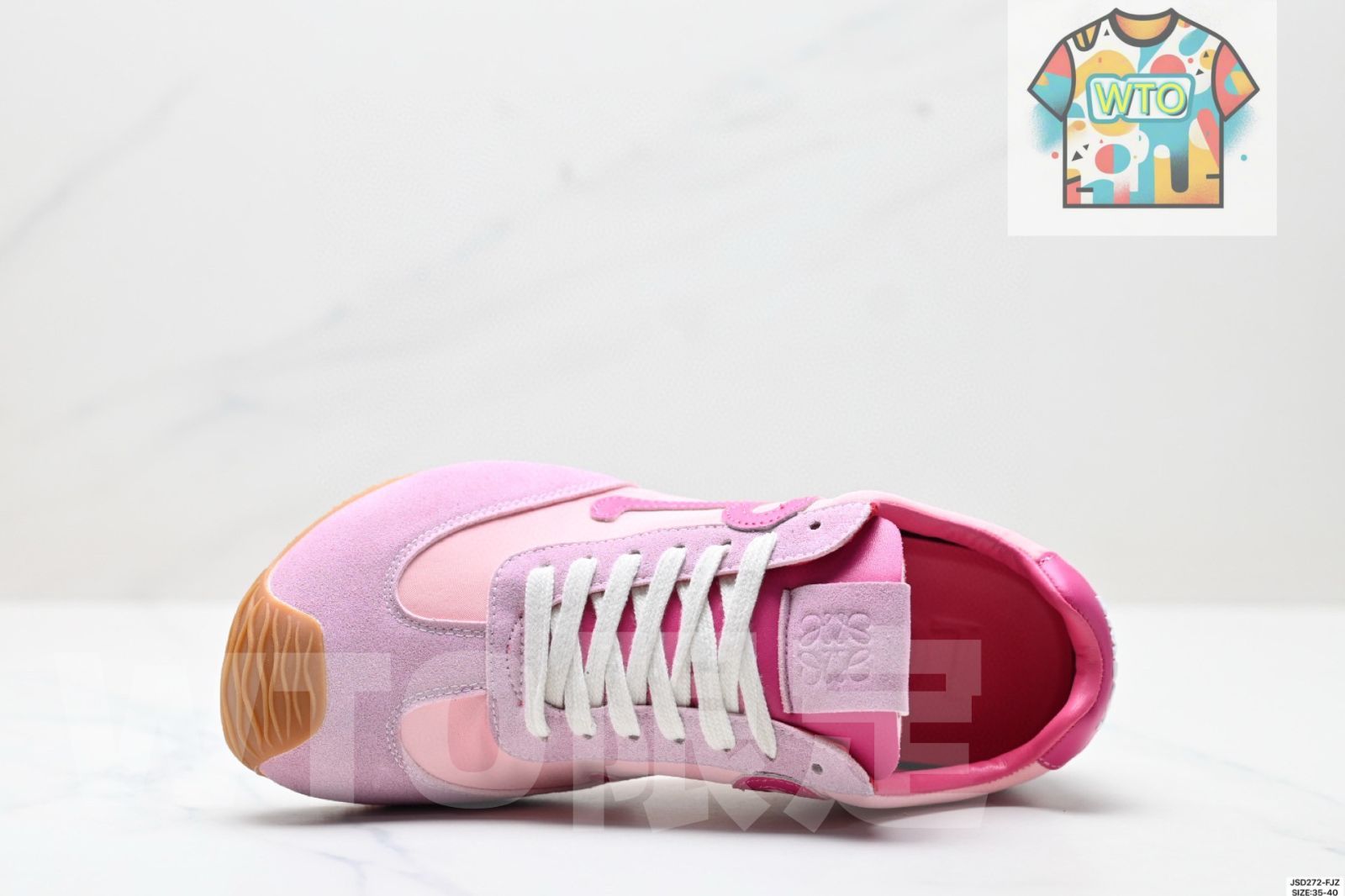 Loewe ロエベ ロエベ バレエ ランナー 2.0 スニーカーズシリーズ アーガン ヴィンテージ ドイツトレーニング 薄底 ユニバーサル レジャー スポーツシューズ