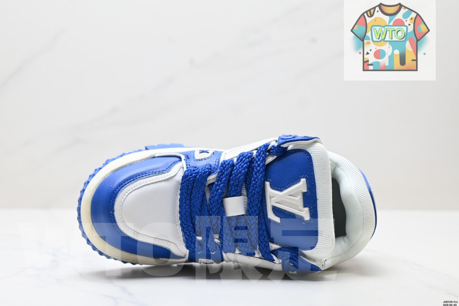 ルイ ヴィトン LV Louis Vuitton Trainer Sneaker Low レジャースポーツカルチャーユニセックススニーカー