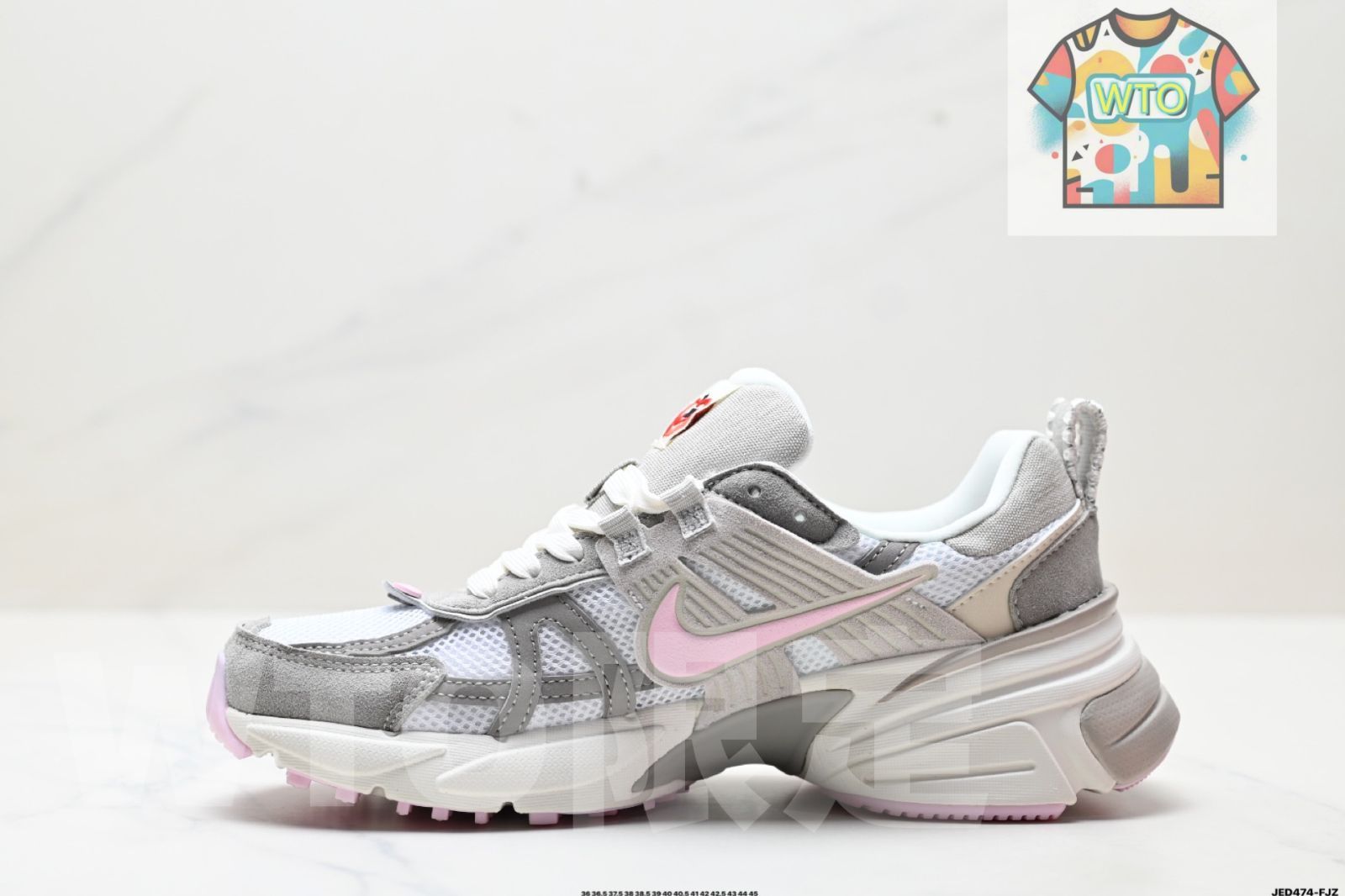 レトロファッション メッシュ通気性スポーツシューズ