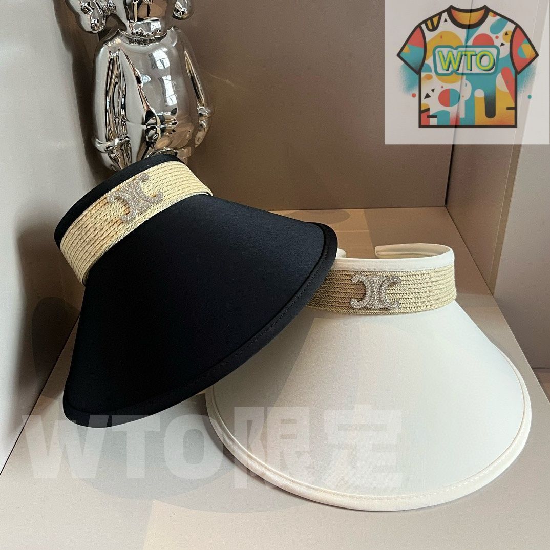  Celine セリーヌ ノンクローズド サンハット メガネ付きハット シンプルでユニバーサルなデザイン -WTO輸入-NVS 47 アウトドアハット サファリハット ハット